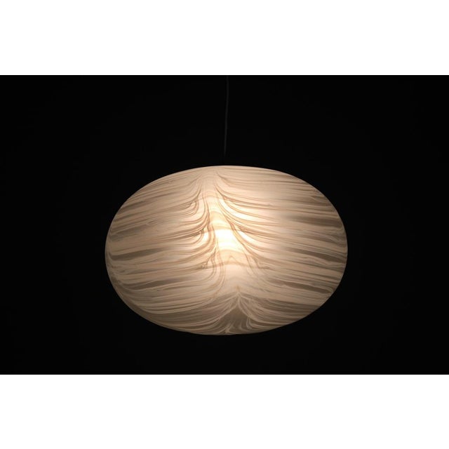 Vintage Italian Glass Pendant, 1970s For Sale - Image 9 of 10