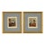 Pair of Interior Scenes of a Victorian Home - Watercolor on Heavy Paper by David Mode Payne For Sale