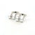 1990s Georg Jensen Estate Cufflinks Sterling Silver 15.4 Grams, 2 pieces For Sale In New York - Image 6 of 12