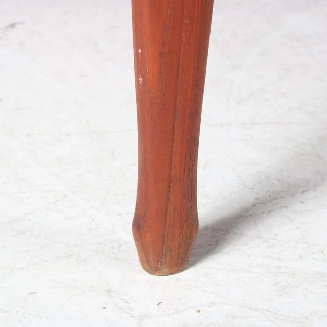 Brown Teak Extendable Dining Table from TV Meubles, France, 1960s For Sale - Image 8 of 11