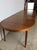 Danish Modern Teak Oval Shaped Dining Table With 3 Leaves For Sale - Image 14 of 18