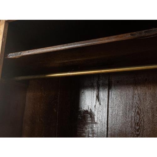 Brown Antique Wardrobe, 1900 For Sale - Image 8 of 11