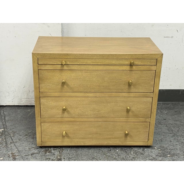 Design Plus Gallery presents the Brooklyn Nightstand J. Bennett Design. This refined bedside table balances clean lines...