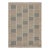 Rug & Kilim’s Scandinavian Style Rug With Beige-brown and Blue Patterns 10x14 For Sale