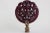 Chinoiserie Plum Carved Stone Lamp Finial For Sale - Image 3 of 4