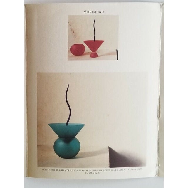 Murano Glass Morimono Vase by Andrea Anastasio for Memphis Milano, 1990s For Sale - Image 15 of 16