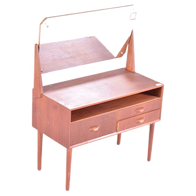 Mid-Century Danish Dresser with Drawers For Sale