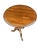 Mersman Vintage Mersman Queen Anne Tripod Side Table – Mahogany Pedestal Wine Table, Georgian Style Accent, Cabriole Legs For Sale - Image 4 of 5