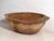 Tan Large Antique Primitive Style Bowl, 1900 For Sale - Image 8 of 11