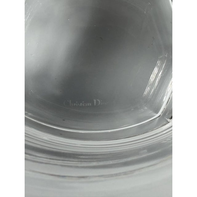 Lead Crystal Decanter and Whiskey Glasses from Christian Dior, 1970s, Set of 7 For Sale - Image 15 of 16