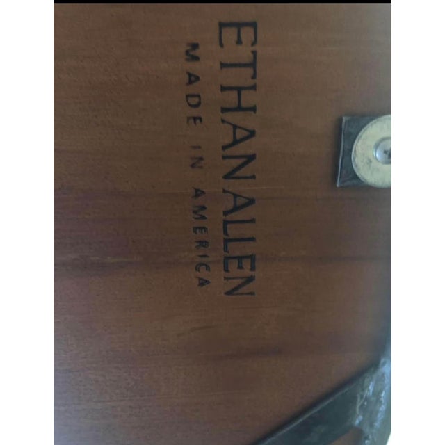 1990s Ethan Allen Tall Stools-Set of 3 For Sale - Image 11 of 15