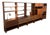Large Freestanding Wall Unit in Teak by Poul Cadovius for KLM, 1960s For Sale