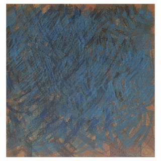 Lison Favarger, Composition, 1992, Pastel on Paper, Framed For Sale