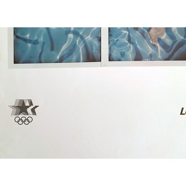 Painting produced for the 1984 LA Summer Games. This is one of the un-signed lithographic posters, published in 1982 to...