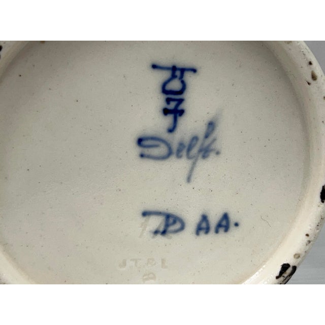 Vintage Ervin Lucas Bols Delft Blue Decanter Jug For Sale - Image 11 of 12