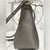 Gray Chloé Women's Gray Marcie Small Double Carry Foldover Tote Bag, Brand New For Sale - Image 8 of 18