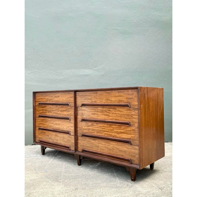 Vintage Drexel Perspective Mahogany Dresser For Sale - Image 10 of 12