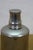Early 20th Century Vintage Art Deco Silverplate Whisky Cocktail Flask Bottle Glass Stopper 8" For Sale - Image 5 of 15