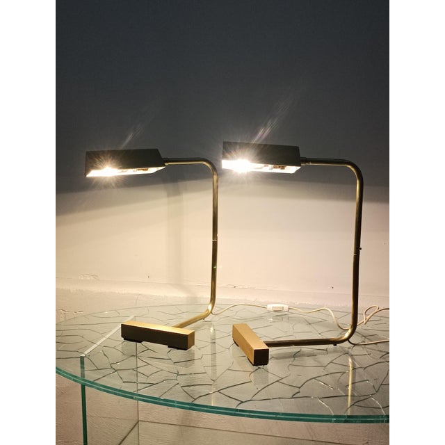 Table Lamps attributed to Cedric Hartman, 1960s, Set of 2 For Sale - Image 11 of 13