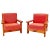 Mid-Century Modern Set of Large Armchairs, 1970s For Sale - Image 3 of 13
