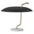 Model 537 Lamp with Brass Structure and Black Reflector by Gino Sarfatti for Astep For Sale - Image 9 of 9
