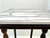 Mid-20th Century English Regency Revival Mahogany Marble Top Plant Stand For Sale In Little Rock - Image 6 of 11