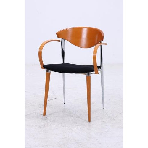 Vintage Spanish Chairs by Paco Capdell, 1980s Chair, Set of 3 For Sale - Image 6 of 18