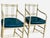 Beige Pair of Vintage Kittinger Faux Bamboo Armchairs For Sale - Image 8 of 17