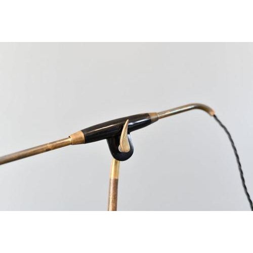 Aluminium shades - Brass articulated arms - Takes 1x E27 fitting bulb - Designed by Svend Aage Holm-Sørensen - Danish ~...