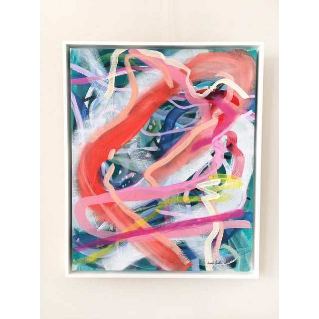 2010s Dreamy Waterscape Contemporary Painting For Sale - Image 5 of 5