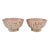 Late 19th Century Moorish Pink-Calligraphy Ceramic Bowls - 2 Pieces For Sale