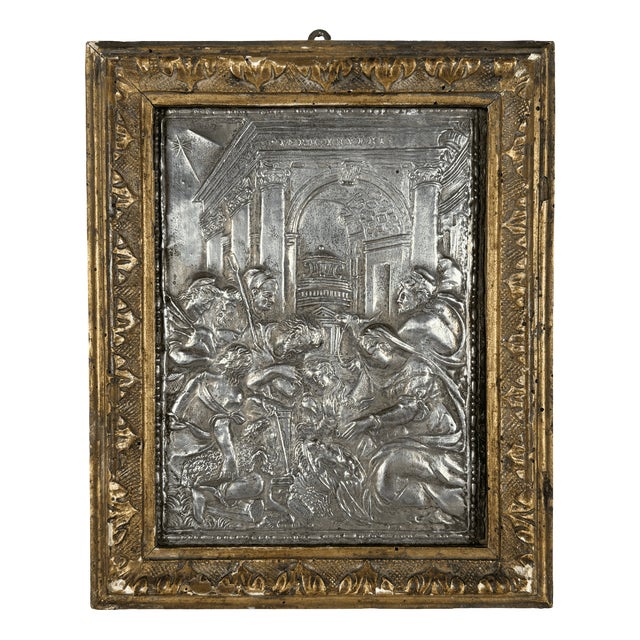 Gian Federigo Bonzagni, Argent lAdoration Des Bergers, 1800s, Silver For Sale