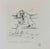 Walter Piacesi, The Poet, Etching, 1972, Framed For Sale - Image 4 of 4