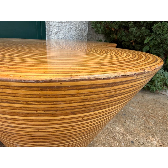 Attributed to Oggetti Orgo Coffee Table Postmodern Alvar Aalto Style For Sale - Image 10 of 10