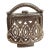 Vintage Moroccan Style Purse Pewter Night Light For Sale