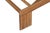 Modern Paradiso Outdoor Teak Chaise - Light Gray Fabric For Sale - Image 3 of 11