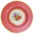 Pink 1930 European Black Knight Pink Floral Dinner Plates - Set of 12 For Sale - Image 8 of 11