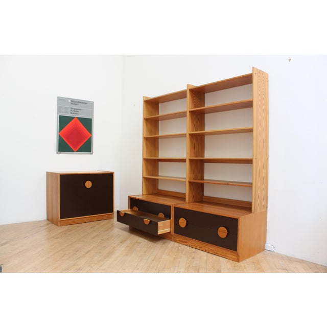 Mid-Century Modern 1970s Pine Bookshelves- Comet by Tomas Jelinek for Ikea For Sale - Image 3 of 7
