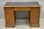Vintage Hollywood Regency Faux Bamboo Campaign Style Kneehole Desk by Sligh For Sale - Image 15 of 17