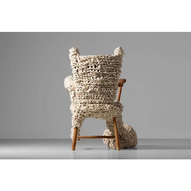 Set of Witness Chair and Ottoman by Jurgen Bey for Makkink, Netherlands, 2008 For Sale - Image 13 of 18