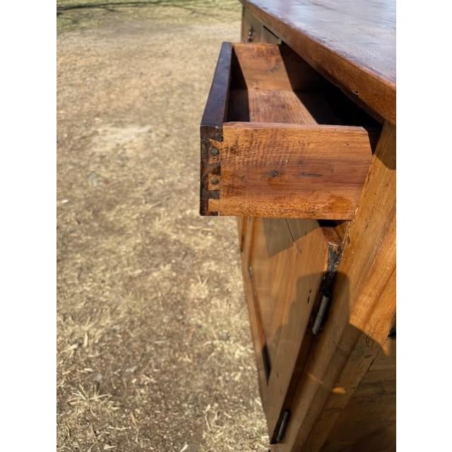 19th Century 18th Century French Country Louis XV Walnut Sideboard / Buffet For Sale - Image 5 of 18