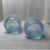 Oiva Toikka Iittala Kastehelmi Dewdrop Tealight Glass Candle Holders Light Blue For Sale - Image 4 of 5