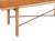 Mid-Century Modern Halls Bench, Cognac Suede For Sale - Image 3 of 4