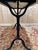 Metal Antique White Marble and Cast Iron Bistro Table, 1890s For Sale - Image 7 of 8