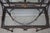 Traditional Labarge Wrought Iron Mirrored Hall Console For Sale - Image 3 of 17