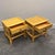 Vintage Bamboo and Wood Nightstands with Drawers, 1970s, Set of 2 For Sale - Image 8 of 9