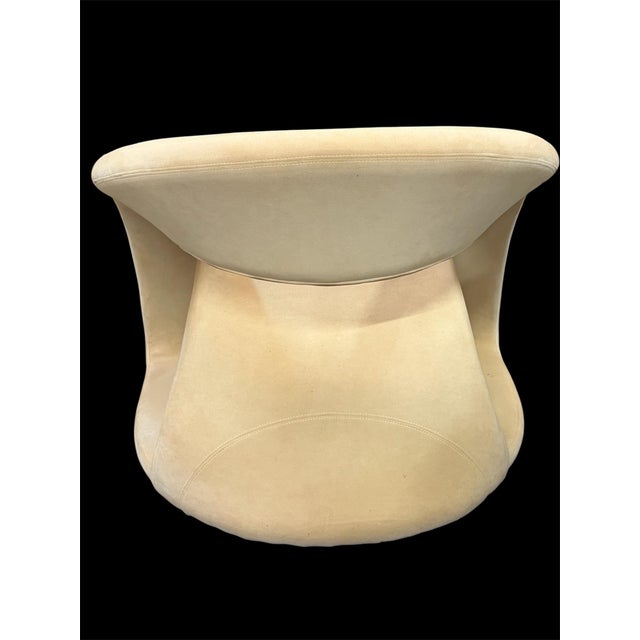 1980s Pair Postmodern Jaymar Cantilever Sculptural Lounge Chairs For Sale In Philadelphia - Image 6 of 12