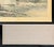 1970s Ming Style Monochrome Silk Screen "Mountain Landscape With River" For Sale - Image 16 of 18