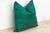 Indian Ketki Green Dotted Ahir Handloom Pillow For Sale - Image 3 of 5