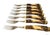 Vintage Anton Wingen Jr. Solingen “Othello” Stag Antler Knife & Fork Set Service for Eight - 16 pcs For Sale - Image 9 of 18